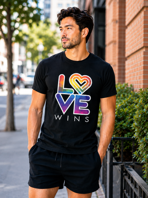 PRISM LOVE WINS - Unisex Standard Fit Tee