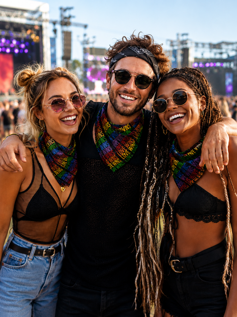 PRIDE LOVE WINS - All-Over Print Bandana